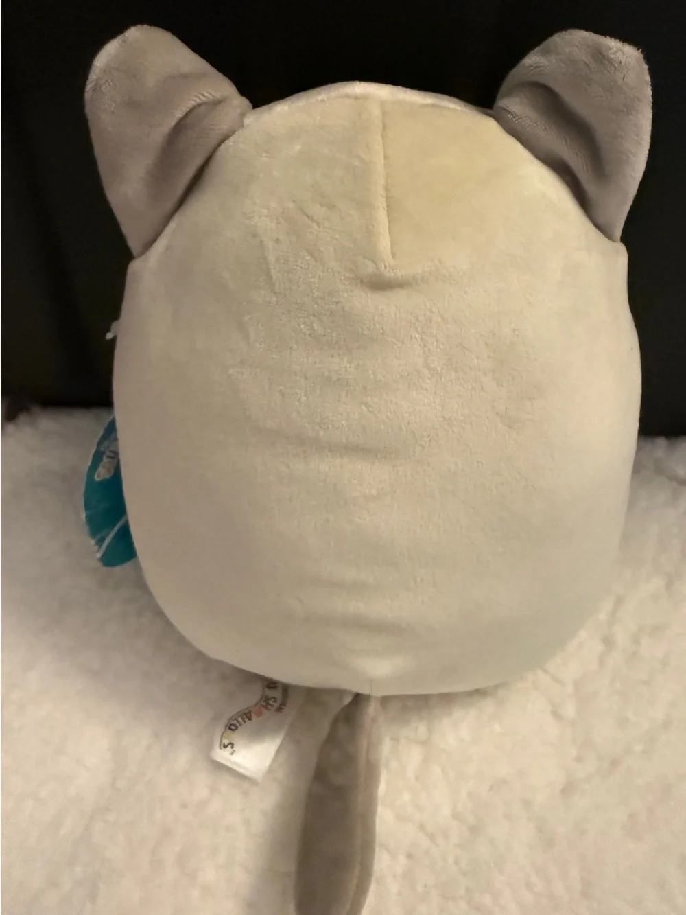Squishmallow Siamese Plush Toy - Cream Cat Plush